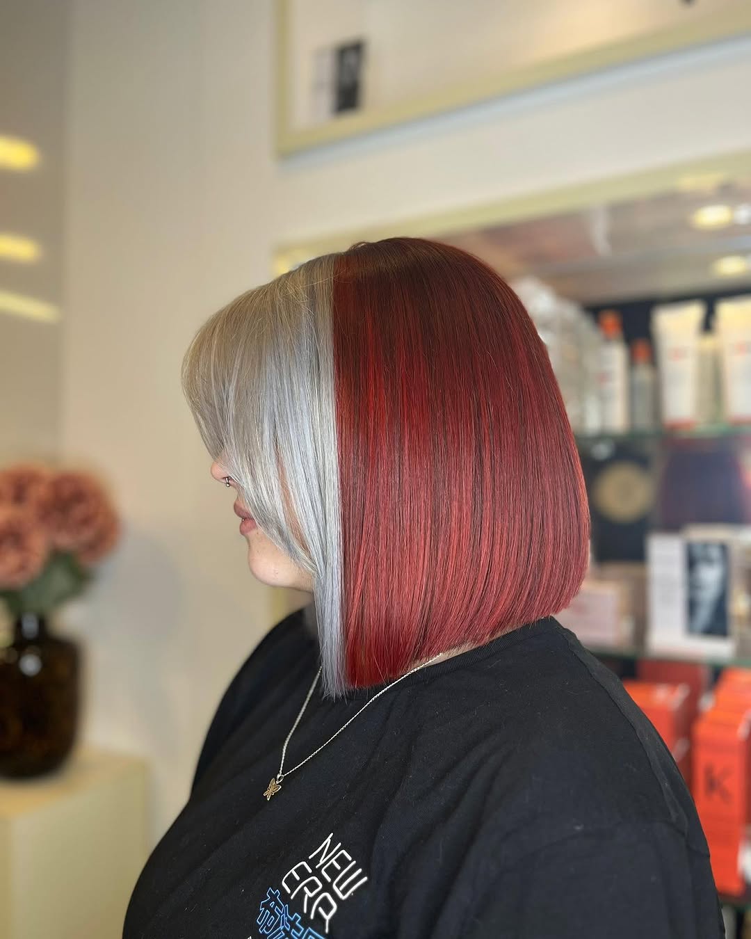 Coloration balayage réalisée chez Tony&Son