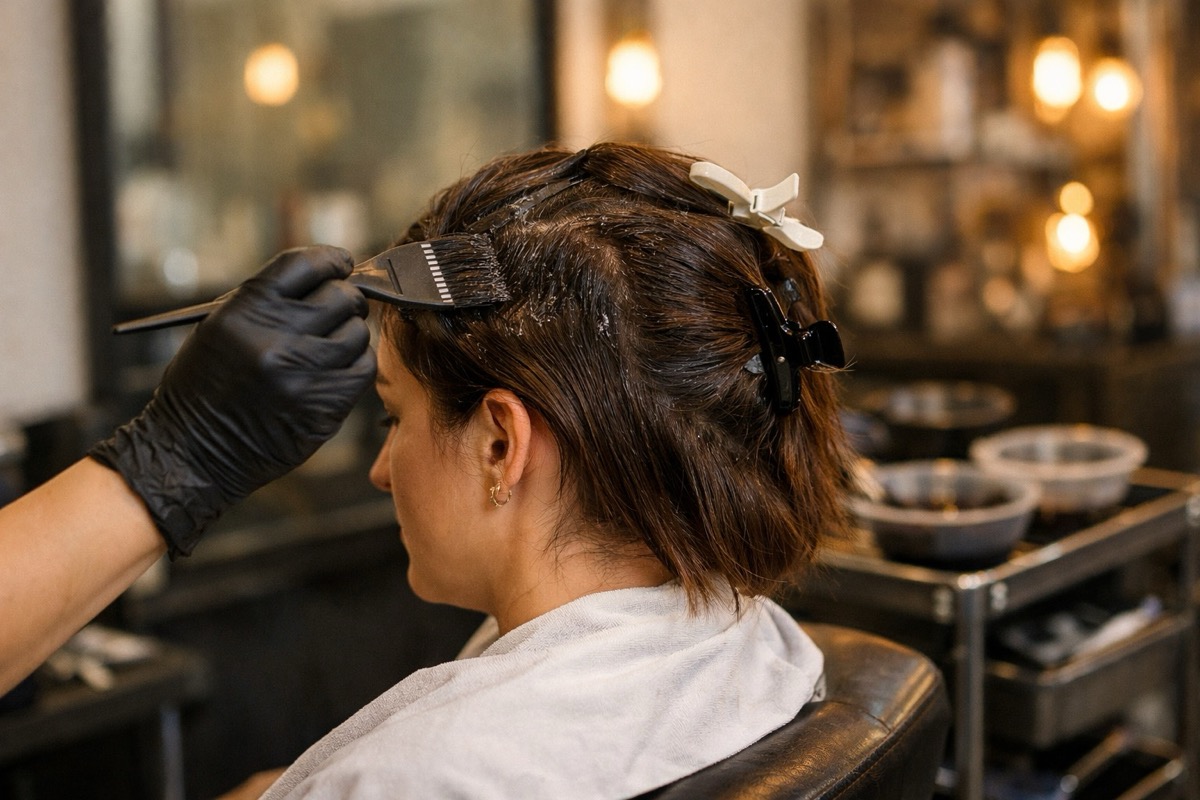 Haarkleuring at Tony&Son Brussels