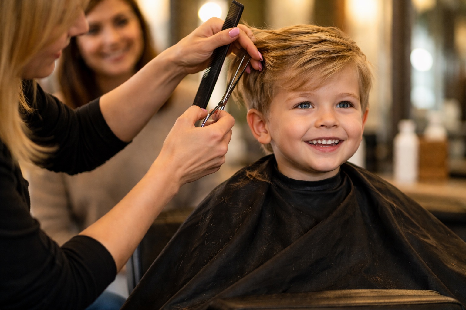 Kinderkapsels at Tony&Son Brussels