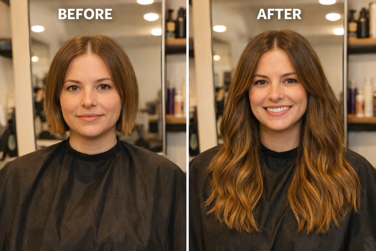 Haarextensions at Tony&Son Brussels — photo 2