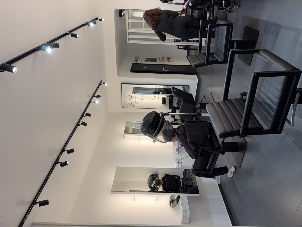 Inside Tony&Son hair salon, Saint-Josse-ten-Noode, Brussels